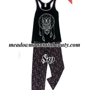 (OFS) Knit Racerback Tank with Pants Set